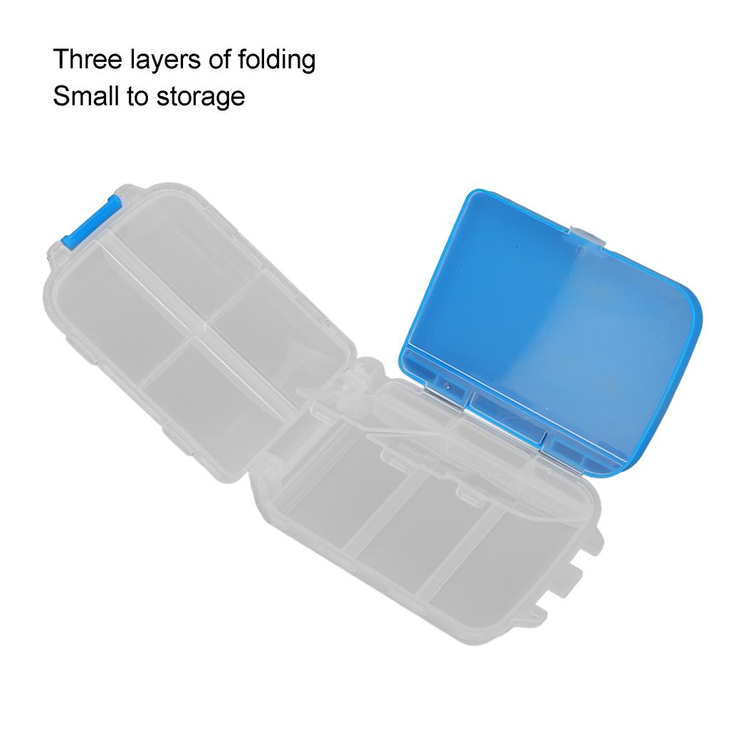 Foldable Travel 3 Layers 7 Day Weekly Case for Daily Medicine