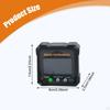 Inclinometer Digital Angle Gauge Display IP54 Carpentry Practical Data Retention Function