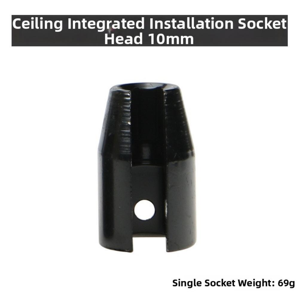 Ceiling Socket Wrench Tool with 10 12 13 14mm High Carbon Steel Sockets for Secure Fastening and Extended Reach Use China Mainland
