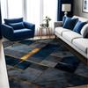 Modern Luxury Geometry Rugs Large Area Carpet Living Room Decoration Non-slip Bedroom Lounge Rug Washable Balcony Kitchen Mat