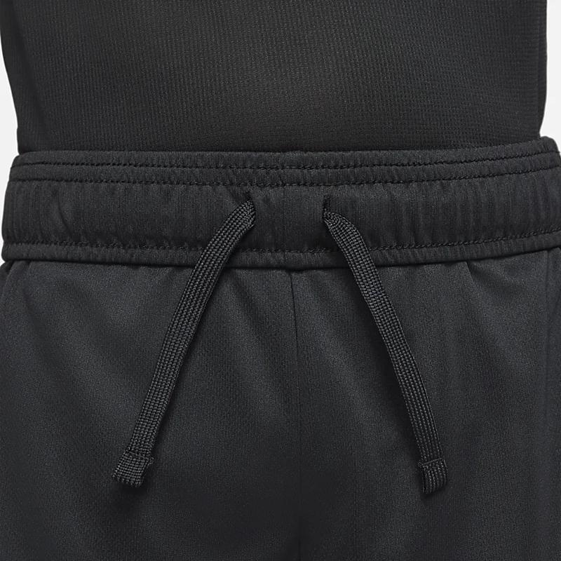 Nike Logo Print Solid Color Kids Shorts Kids Bottoms Black DM8532-010