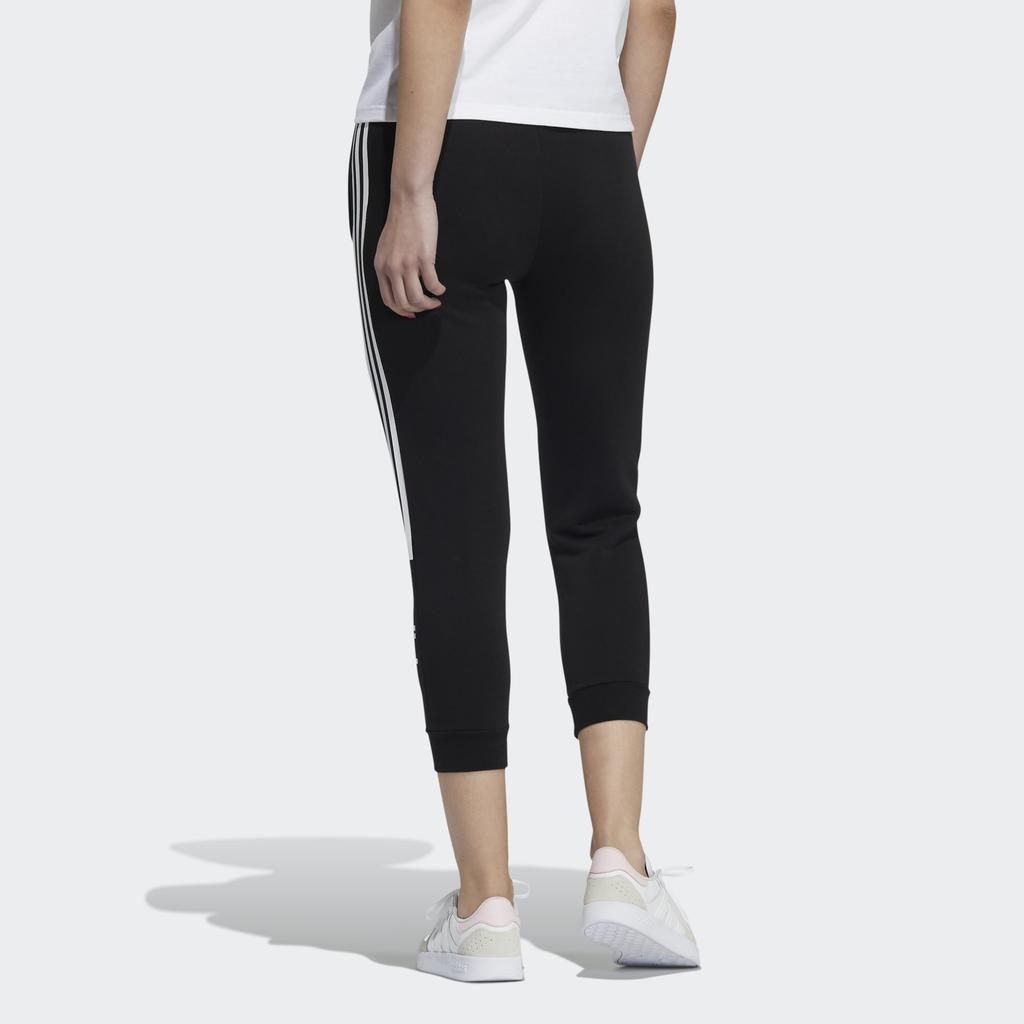 Adidas Neo Track Running Knit Tapered Pants Women Bottoms Black H61986