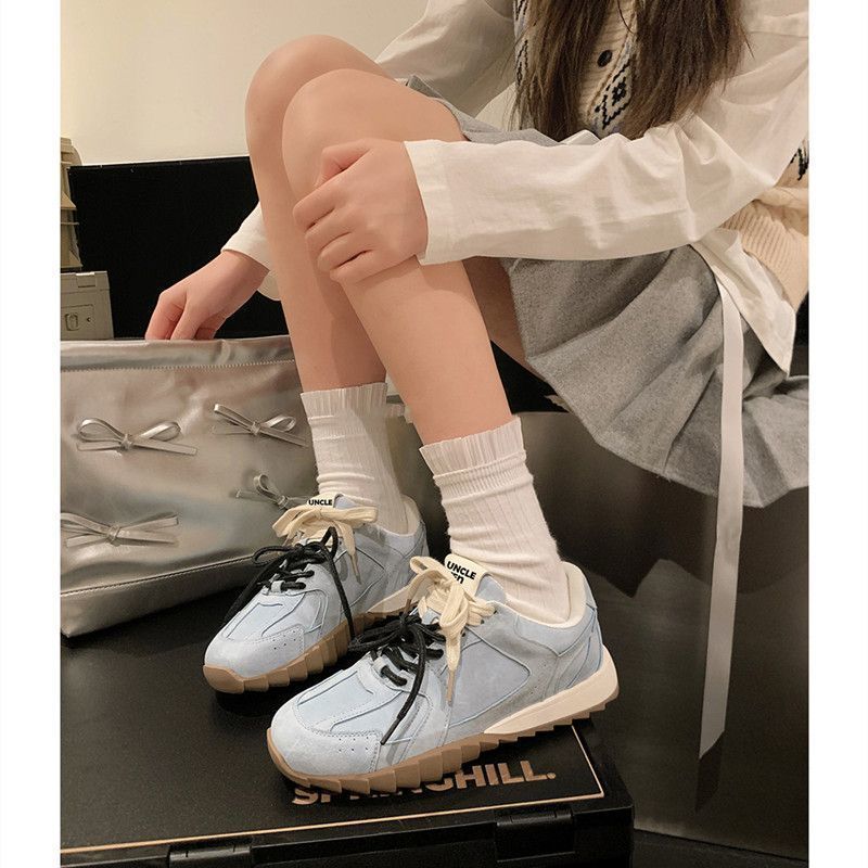 

Sports and leisure shoes women s 2025 autumn new MIU series German training shoes flat single shoes versatile casual super comfortable board shoes 35