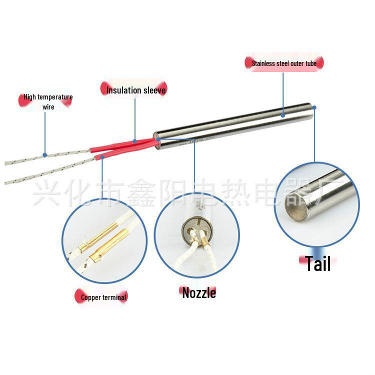 Einseitig beheiztes elektrisches Heizelement, 220V/380V, Anpassbar für BBQ-Öfen und Formenheizung.