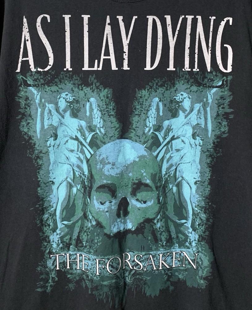NEW HOT! As I Lay Dying Black Cotton T Shirt  OM734 Unisex T-Shirt S