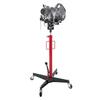Hydraulic Transmission Jack, 1100 Lbs / 0.5 Ton Lifting Capacity Telescoping Transmission Jack with Foot Pedal, 360° Swivel Wheel, 127-202 Cm High