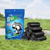 SuNuo Black Vest-Style Household Garbage Bags