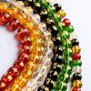Crystal Agate Six-Syllable Mantra Beads for DIY Jewelry & Buddhist Bracelets