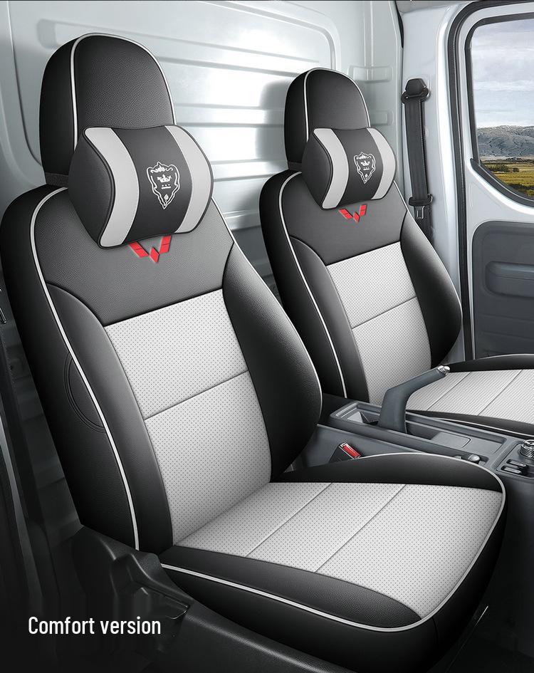 Full Leather Universal Car Seat Cushion for Wuling Yangguang - Four Seasons Model