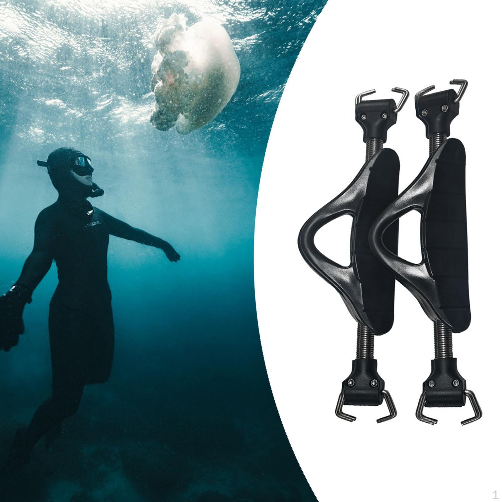 

2 шт. Ремни для ласт для подводного плавания, Замена для дайвинга, Запасные части, Удобные на пятке