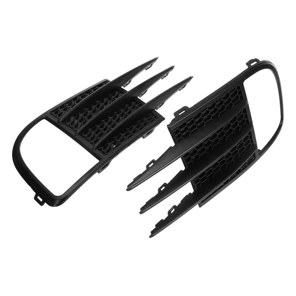 Pair ABS Car Front Bumper Fog Light Grille Cover Fog Light Cover Trim For VW Golf 6 MK6 VI GTI R R20 2008-2013 5K0853665C