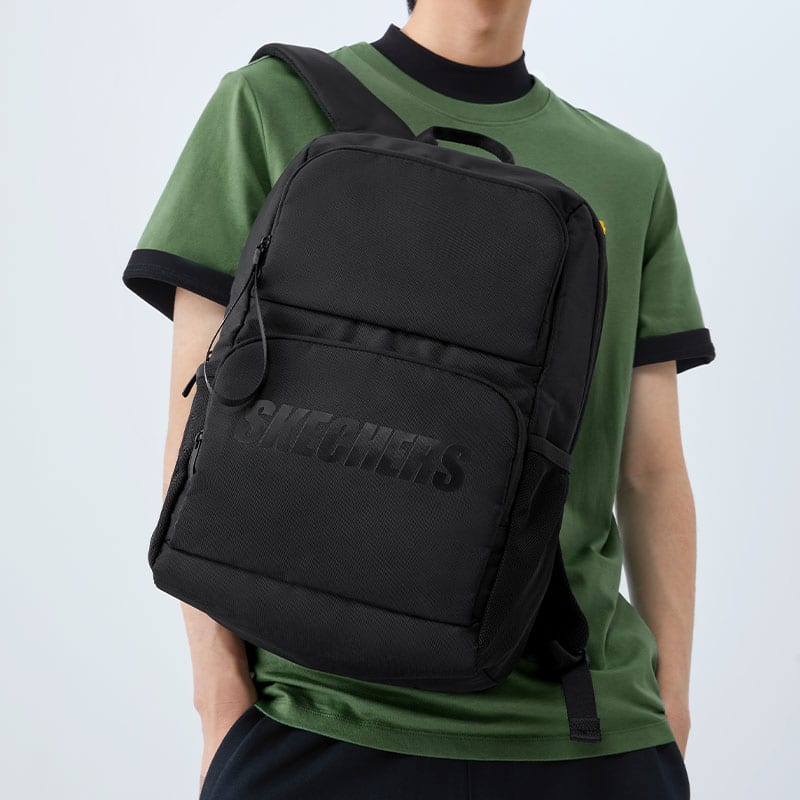Skechers Fabric Backpack Regular Unisex Carbon Black L320U196-0018