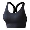 Women's Cross-Back Adjustable Shockproof Sports Bra with Beautiful Buttons