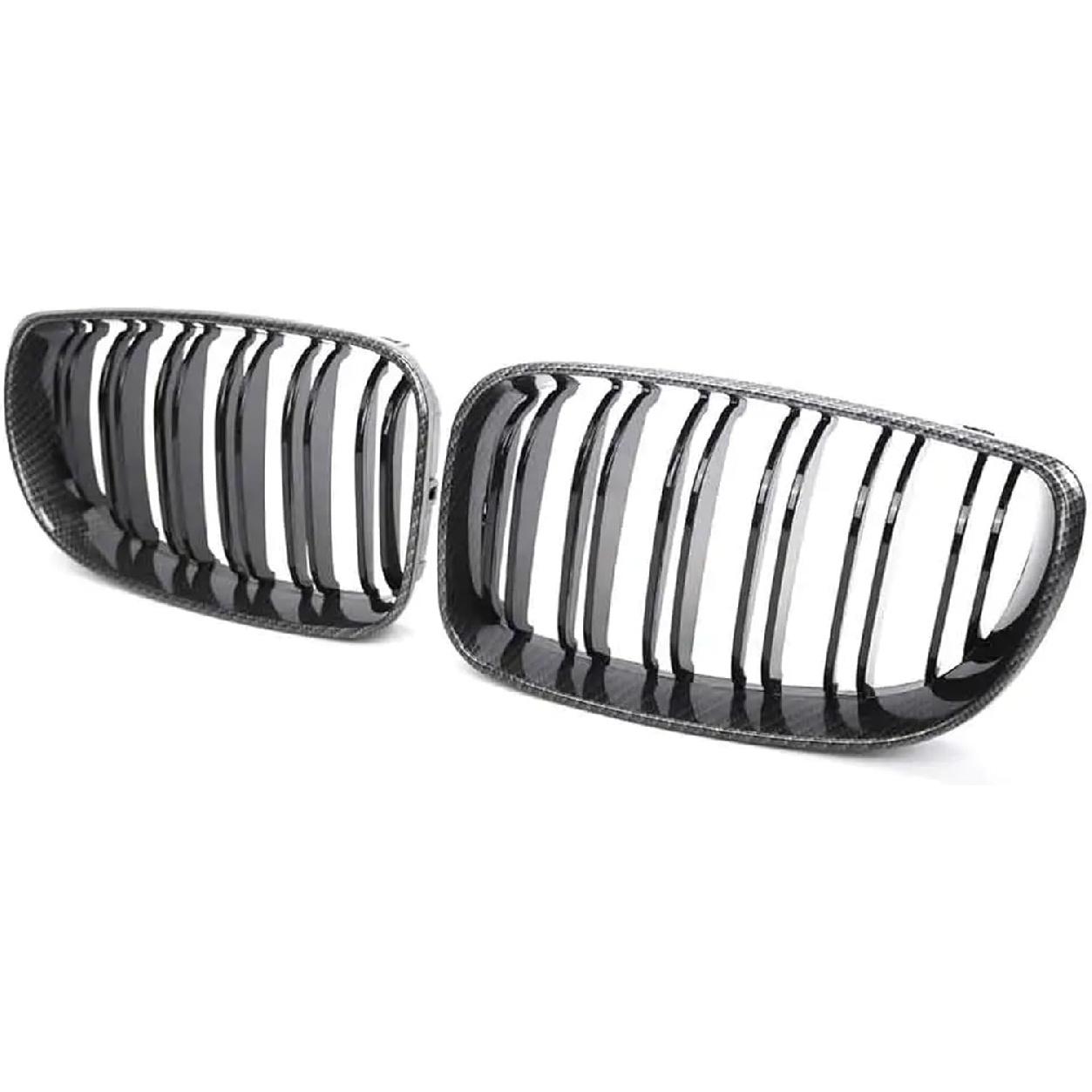 

[Заміна] Решітки передньої центральної решітки кольору вуглецевого волокна для BMW E81 E87 E82 E88 1 Серія 2007-2011 2-дверний 4-дверний 120I 128I 130I 135I