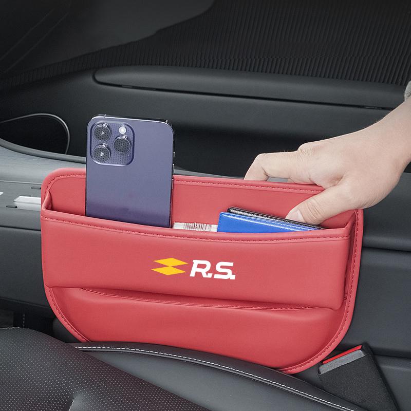 Multi-function Car Styling Seat Gap Storage Bag Organizer Box For Renault RS Line Fluence Captur Megane Clio Kadjar Arkana Logan A23