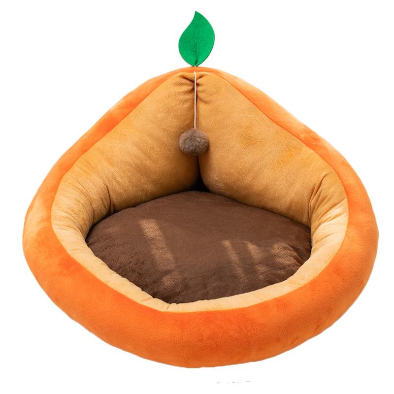 

Осенне-зимний новый домик для кошек, гнездо для собак среднего и большого размера, теплый утолщенный матрас для кошек, предметы первой необходимости для домашних животных, аксессуары M