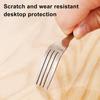 Transparent Table Protector Waterproof Tablecloth 0.8mm Thick Plastic Table Cover Protects from Scratches Spills for Dining Table Kitchen Dresser