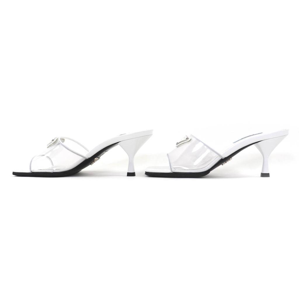 Excellent PRADA Sandals white leather Women 34 Used