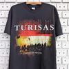Vintage 00s Turisas Battle Metal T Shirt Finnish Folk Power Symphonic Viking Metal Band Merch Tee T-Shirt Mens Kids