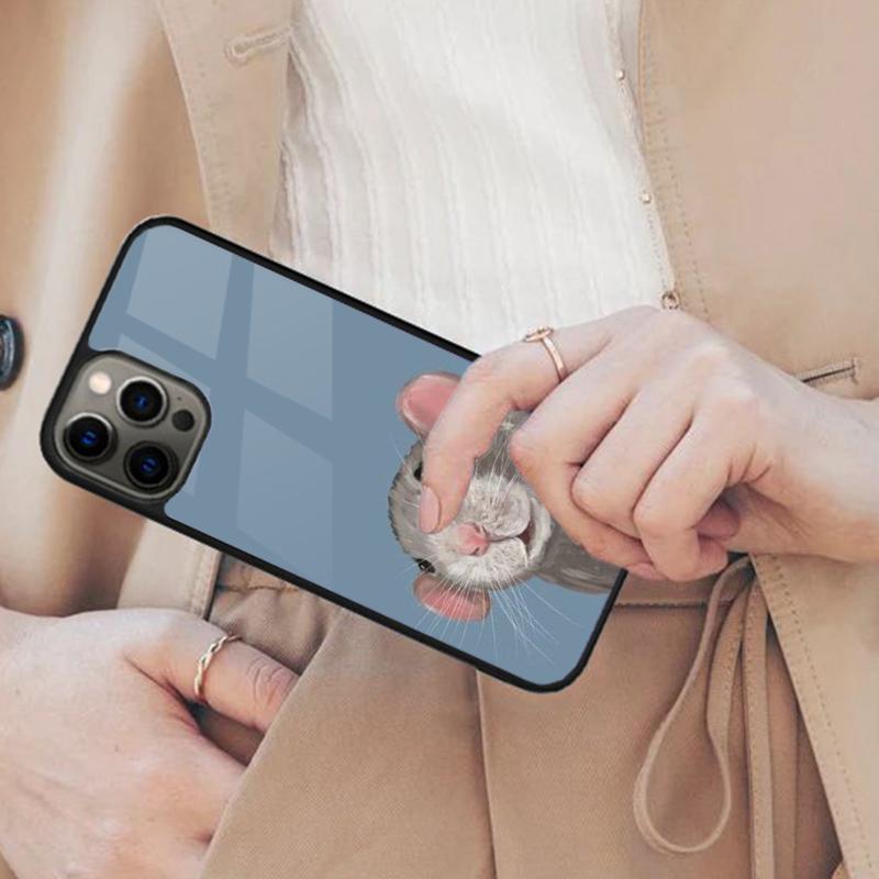 The Peeking Rat Cute Cartoon Magnetic Phone Case For APPLE iPhone 17 Air 16 14 13 12 Pro Max 15 Plus Wireless MagSafe Cover
