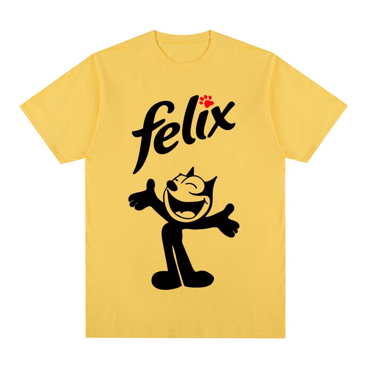 

Cat Felix Vintage T-shirt Animals Pets Cartoons Tv Shows Cotton Men T Shirt New Tee Tshirt Womens Tops 2XL