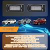 POPMOTORZ Serena C27 Series Early Model LED License Plate Lamp for T33 Latest Warm White X-Trail (2-Piece Set) -