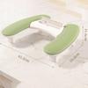 Apoio de Mão Curvo para Manicure com Suporte Embutido para Celular, Suporte Elevado para Mesa de Unhas para Uso Doméstico e Trabalho em Mesa de Salão