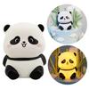 Panda LED Night Light Living Room Cute Panda Plastic Lamp Bedside Decor Creative Kids Night Light Birthday Gift Cake Decor