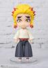 TAMASHII NATIONS Figuarts mini Demon Kimetsu no Yaiba Rengoku Senjuro cirka 90 mm målad rörlig figur Slayer PVC&ABS