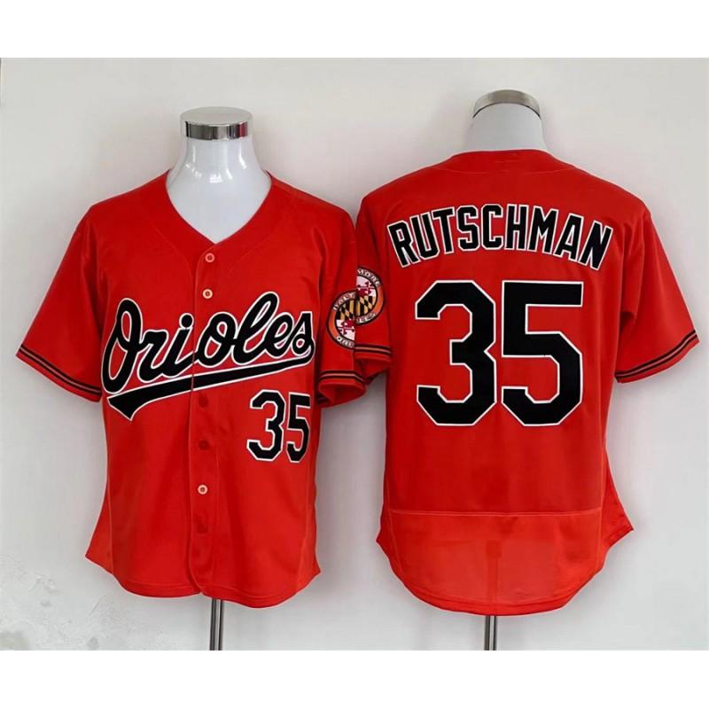 Baltimore Orioles Baseball Jersey 2 35 Rutschman Striped Sports Shirt Men