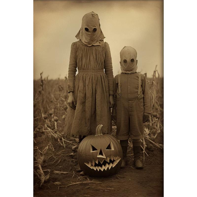 DIY Diamantmalerei Dark Academia Art Groteske Ästhetik Kreuzstichset Mosaikkunst Diamantmalerei Vollkreis Diamant Heimdekoration