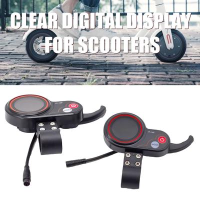 TF-100 Display Electric Scooter Thumb Throttle 48V 20A 6-pinový komunikačný nástroj pre ovládač elektrickej kolobežky