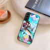 Genshin Impact Chasca Phone Case Glass For Samsung Galaxy S25 S23 S24 S21 S22 S20 Ultra Fe Plus A15 A14 Cover
