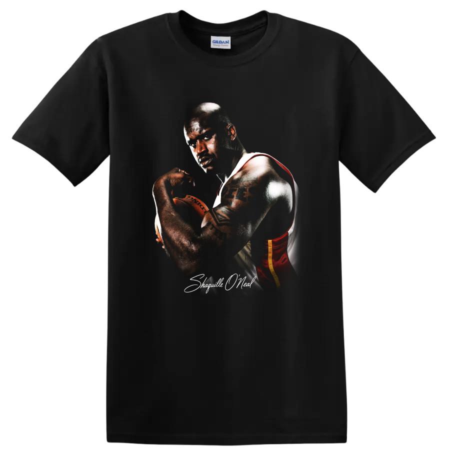 Shaquille ONeal Basketball T Shirt Miami Heat Legend Vintage Tee
