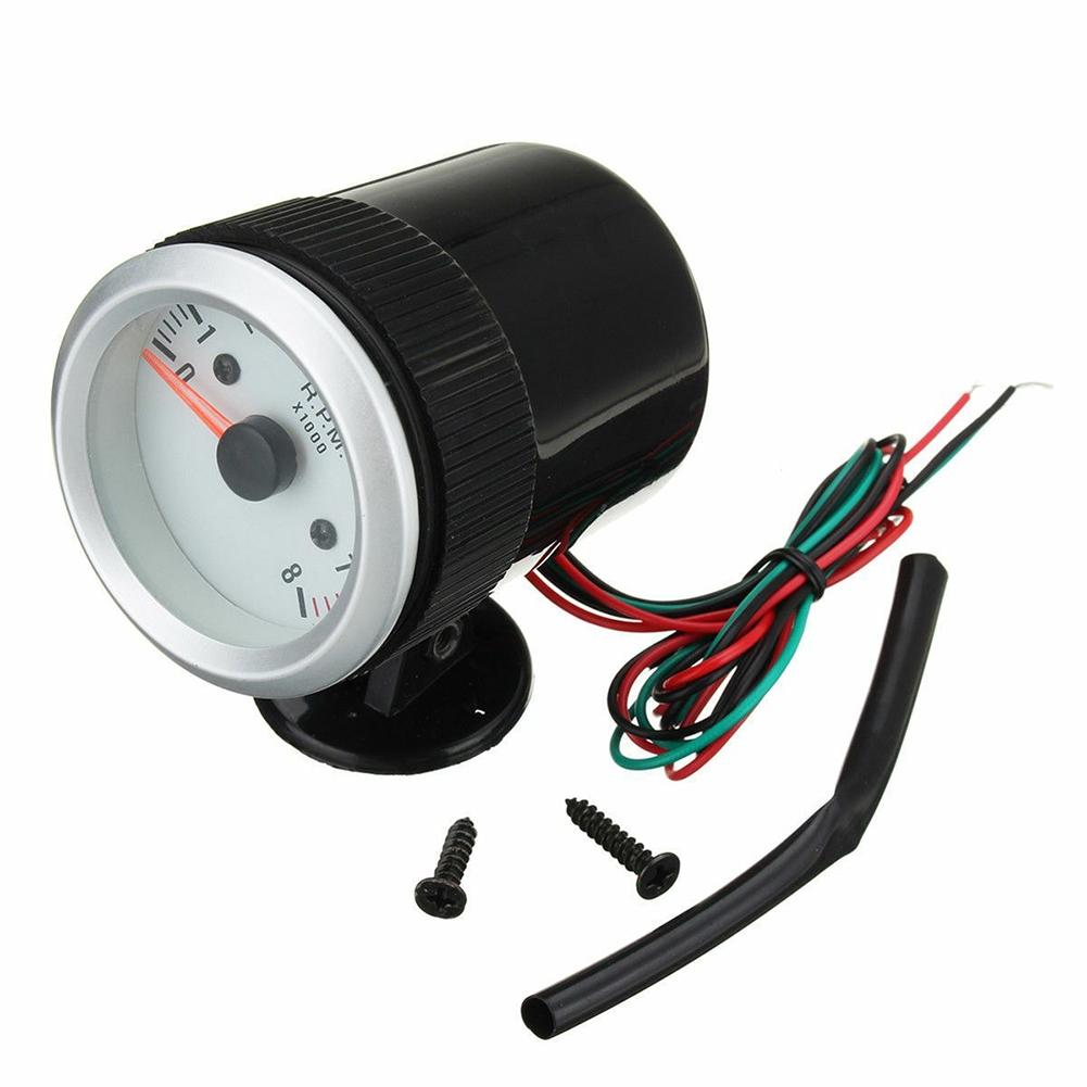 Car Motorcycle Accessories Tachometer Gauge Rev Counter