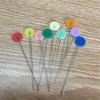 50Pcs Box Dressmaking Pins Head Pins Embroidery Patchwork Pins For Sewing DIY Sewing Dressmaker Jewelry Decoration