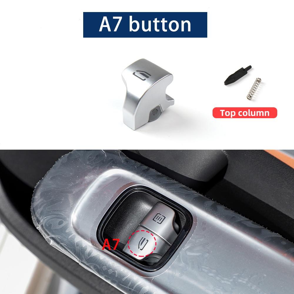 Car Master Window Glass Lift Control Switch For Benz C E S GLC W206 W214 W254 W223 EQE EQE SUV Window Switch Repair Button Cap