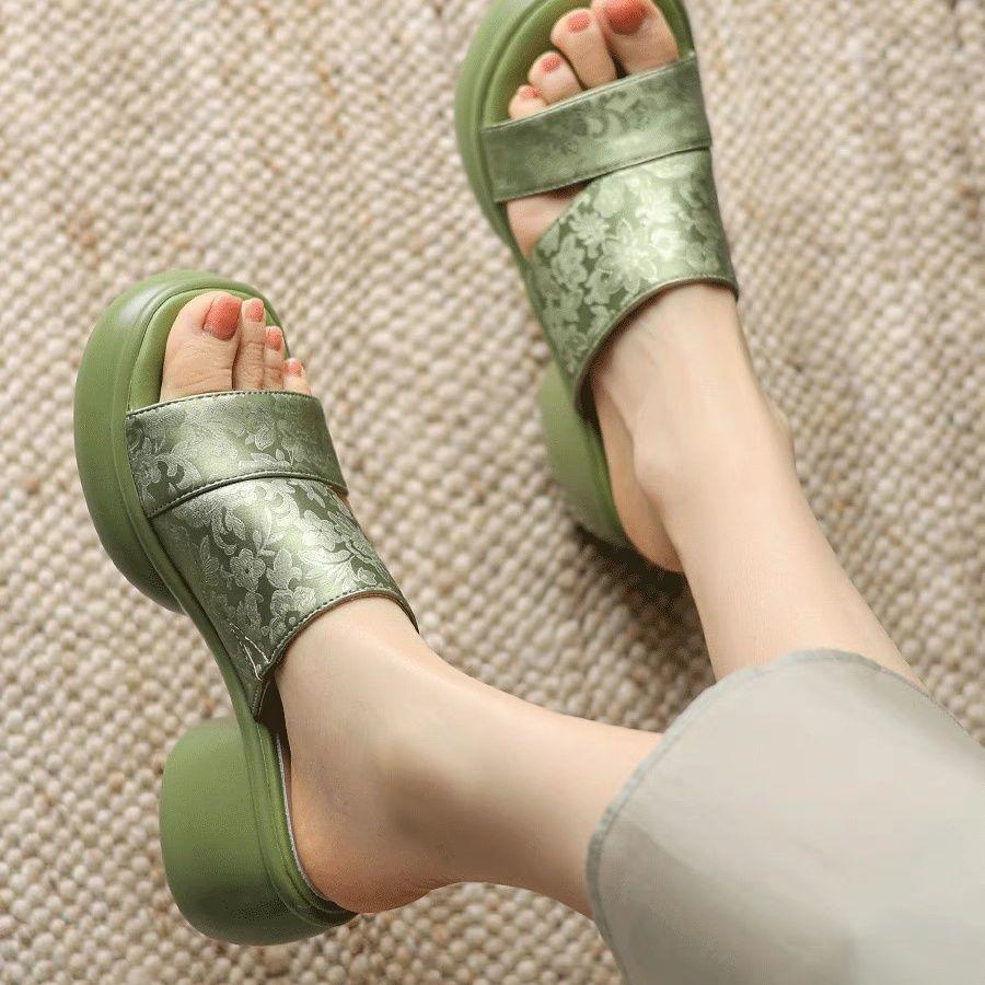 Fashion Women's Slippers And Ladies Sandals Outside Slides Height Off White Shoes Premium But Cheap Summer Sale Chic Elegant Pvc
