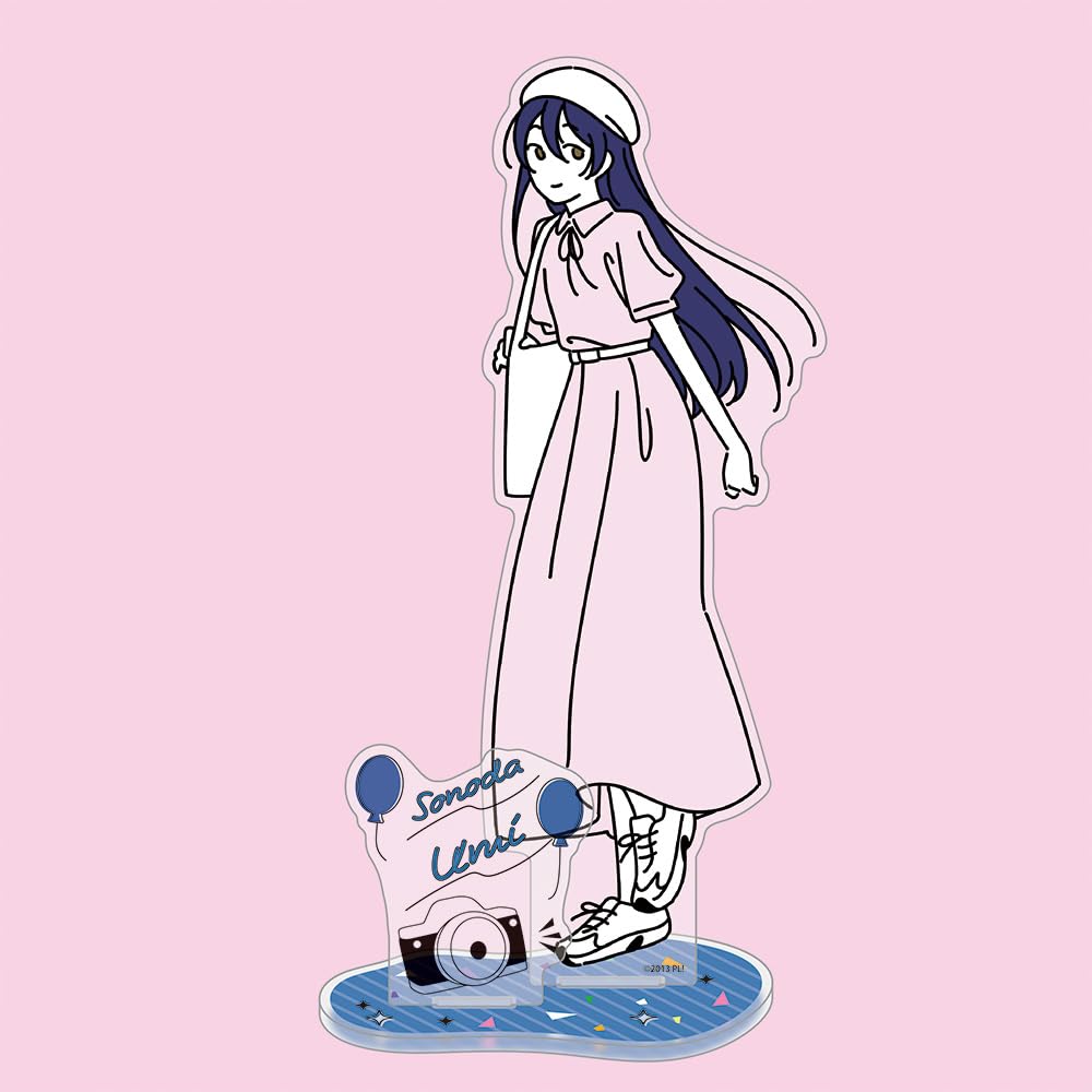 KADOKAWA Love Walk with the Acrylic Sonoda W140 x Acrylic Live! Series Season. Figure Umi, Approx. H200mm,