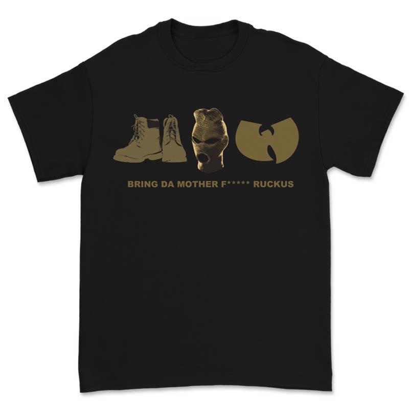 ZX Legendary Rap Group Wu Tang Clan Casual Tshirt Mens and Womens Luxury Band Brand Top 2026 New Band