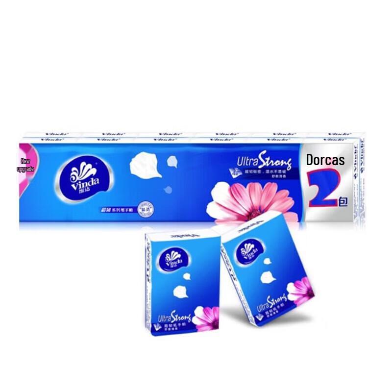 Vinda Ultra-Tough 4-Ply Soft Pack Tissues