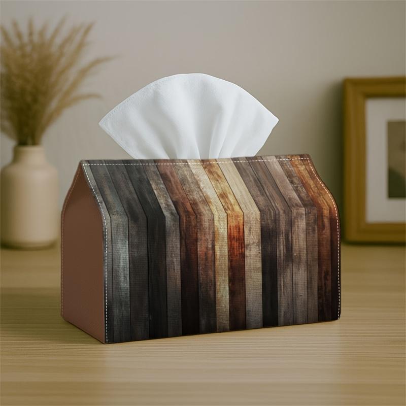 1pc Rustic Industrial Vintage Brown Tissue Holder for Holiday Gatherings & Home Decoration, Measuring 17.02*25.91 cm, Ideal for Party Decor, Everyday