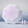 Gradient Color Automatic Foldable Umbrella for Sun & Rain with UV Protection for Women