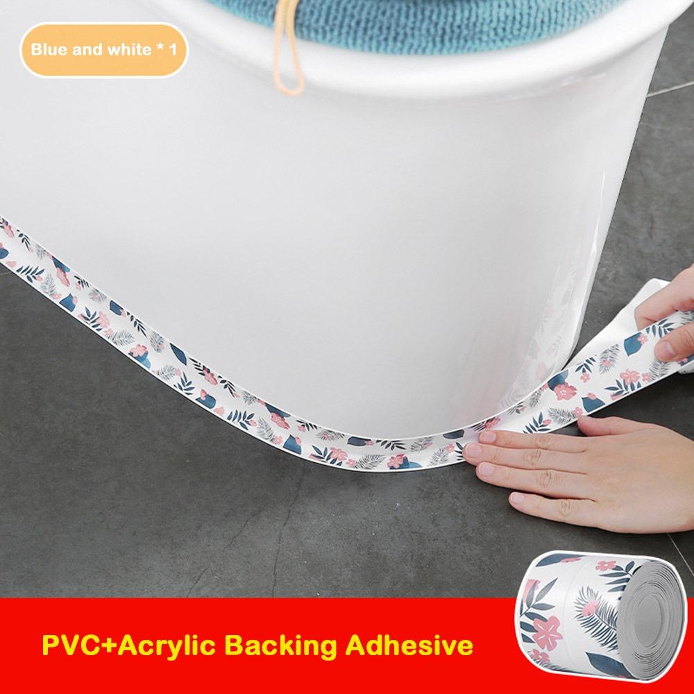

Self Adhesive Sealant Strip Waterproof Toilet Edge Protector for Countertop Bathroom 3.8cm*1.5m-01