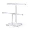 High-End Transparent Jewelry Display Stand for Bracelets, Necklaces, Bangles, and Watches.