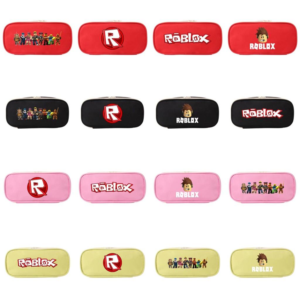 Roblox Canvas-Federmäppchen mit Reißverschluss für Schüler und Sammler