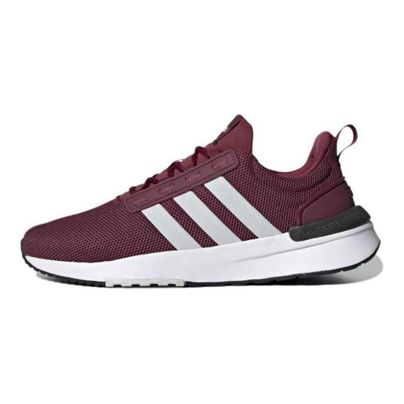 adidas neo Racer TR21 men low-top casual running shoes red-white GZ8183 40