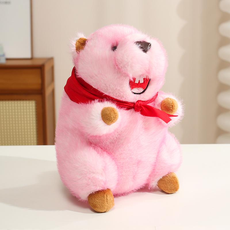 Cross-border Plush Marmot Ququwa Doll - Plateau Groundhog Toy, Children's Birthday Gift