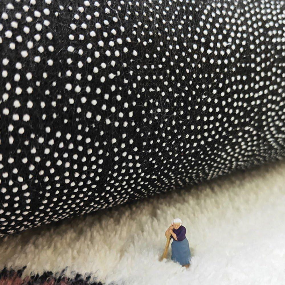 Non-Slip Christmas Carpet Palace Shaped Xmas Bedroom Welcome Doormat  Christmas Decoration