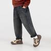 Boys' Fleece-Lined Casual Straight-Leg Denim Jeans